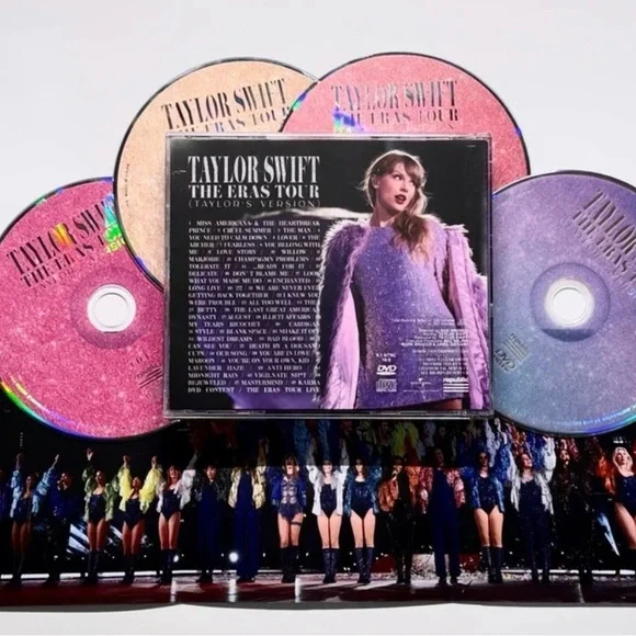 Taylor Swift The Eras Tour 3 CD & DVD Combo - Picture 6 of 6